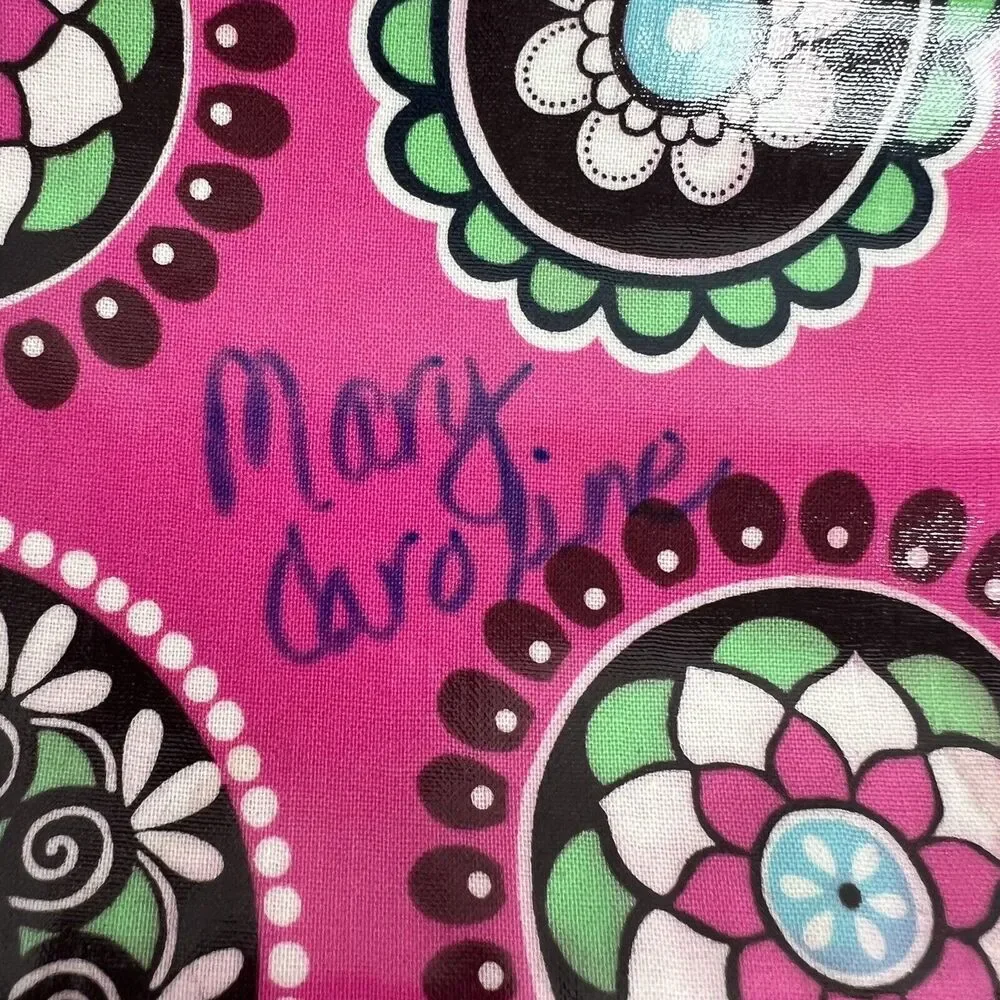 Vera Bradley Pink Cupcakes Insulated‎ Cooler Lunch Box Bag Tote Retired One Size